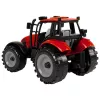 LEAN TOYS Piccolo trattore con cofano apribile, Rosso, 13 cm