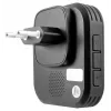 EURA WDP-84H2 BLUES Sistema campanello senza fili - Trasmettitore senza batteria, Nero