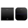 EURA WDP-84H2 BLUES Sistema campanello senza fili - Trasmettitore senza batteria, Nero