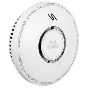 EURA CSD-39A2 Rilevatore di monossido di carbonio e fumo