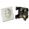 JAVEL presa con contatto di terra 1 modulo da incasso bianco 16A 250V