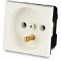 JAVEL presa con contatto di terra 1 modulo da incasso bianco 16A 250V