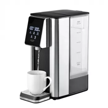 Adler AD 1356 bollitore, 1,7 L, 2200 W, acciaio inox, argento