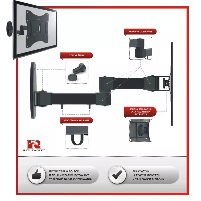 OPTICUM FLEXI TWIN supporto TV 17-42