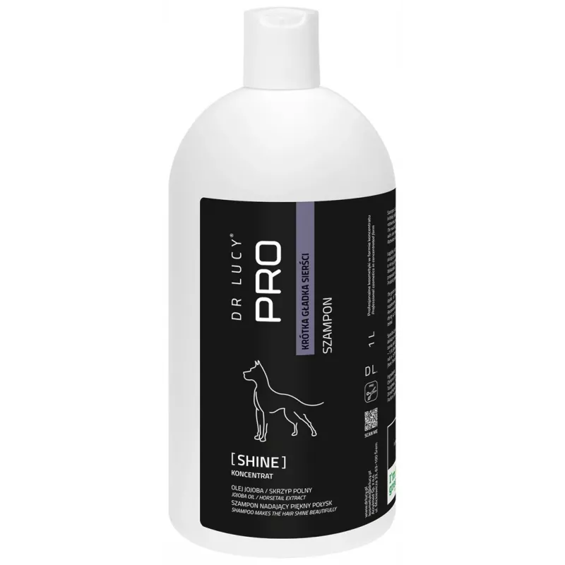 DR LUCY Shine Short Hair Shampoo per cani 1L