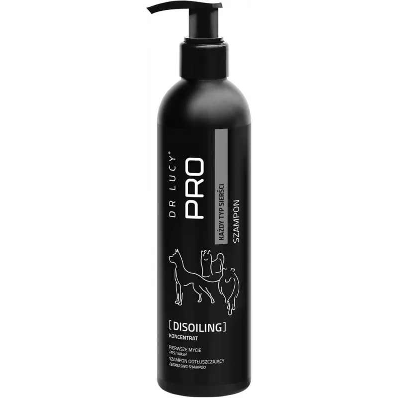 DR LUCY PRO DISOILING 250ml Shampoo sgrassante per cani