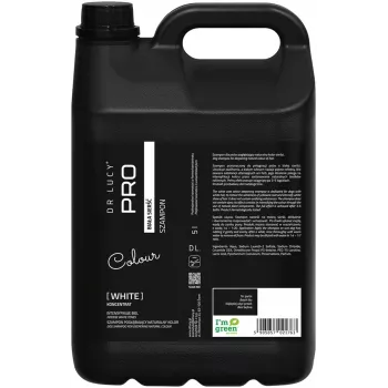 DR LUCY White Shampoo per pelo bianco per cani - 5 L