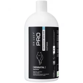 DR LUCY PRO KERAVITAL 1L - conditioner alla cheratina e vitamine per cani dal pelo lungo e ruvido