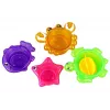 LEAN TOYS Pellicano con motivi per il bagnetto
