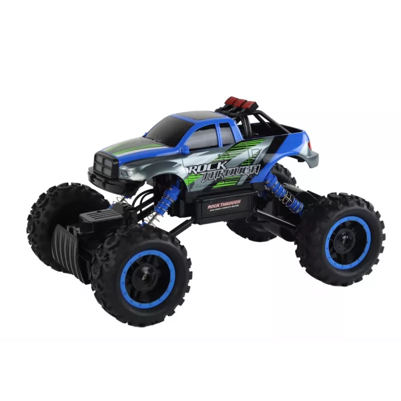 LEAN TOYS Auto RC offroad radiocomandata 1:14 2.4G blu