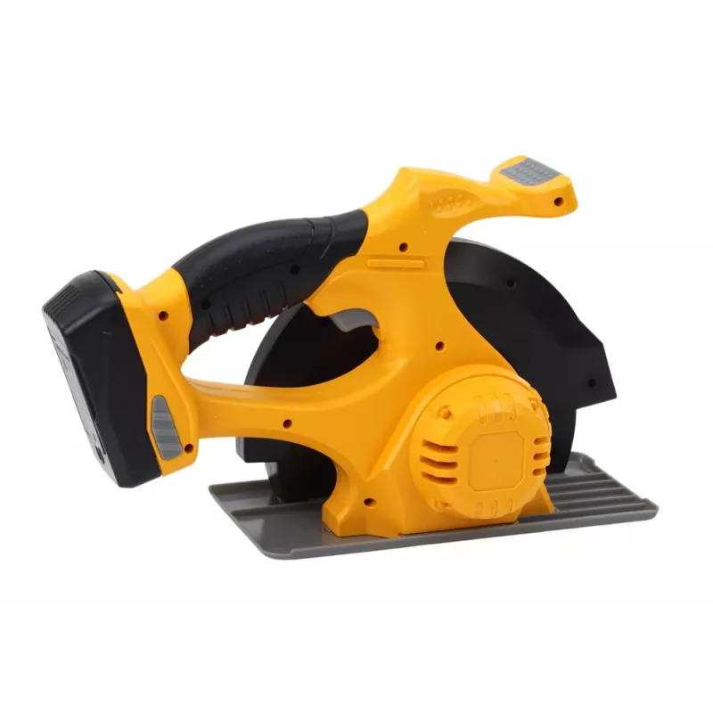 LEAN TOYS Sega circolare giocattolo gialla con suoni