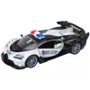 LEAN TOYS Auto della polizia RC radiocomandata in scala 1:12, bianca