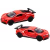 LEAN TOYS Auto sportiva 1:32 a frizione rossa