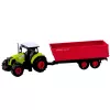LEAN TOYS Set camion trattore con rimorchio luci e suoni rosso
