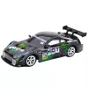 LEAN TOYS Auto drift RC nero verde 30km/h 1:16
