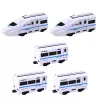 LEAN TOYS Treno giocattolo interattivo con suoni e luce, bianco, 62 cm
