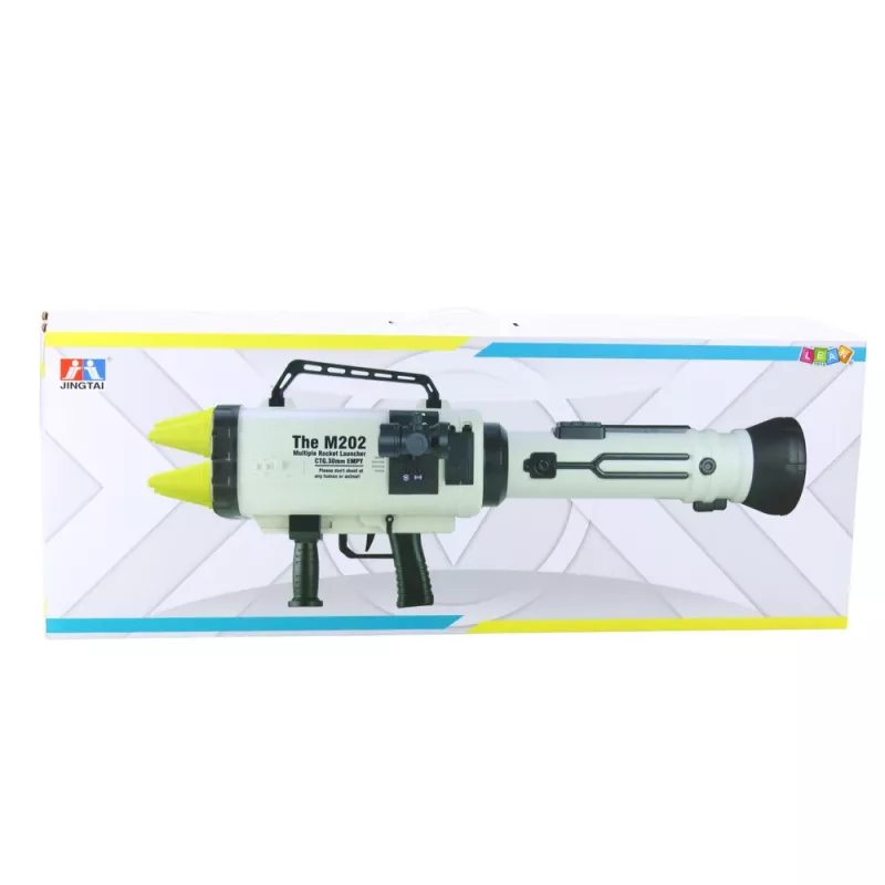 LEAN TOYS Lanciarazzi gigante M202 con missili in spugna 68cm