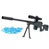 LEAN TOYS Replica fucile da cecchino AWM con supporto per palline gel d'acqua 80cm