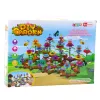 LEAN TOYS Set creativo fiori da giardino mattoncini da costruzione 198 pz.