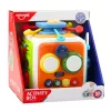 LEAN TOYS Cubo interattivo impilatore, educativo, sensoriale, con suoni, multicolore