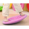 LEAN TOYS Tavola sensoriale di equilibrio per bambini con palline in gomma 5 pz. rosa