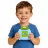 LEAN TOYS Lettore di schede per l'apprendimento delle parole in inglese giocattolo educativo blu