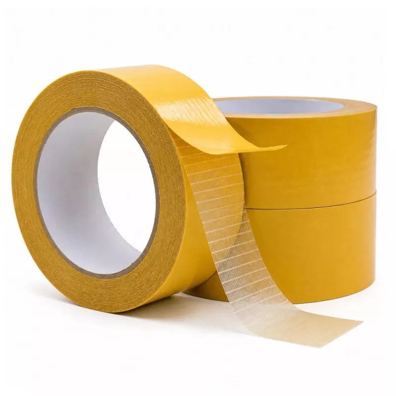 LEAN Nastro adesivo double-face rinforzato extra forte 50mm x 25m