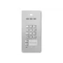 ACO FAM-P-2NPZSACC Postazione esterna citofonica per 2 famiglie a incasso con lettore RFID e serratura a codice, argento