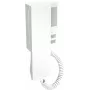 ACO INS-UP UNIFON - Cornetta citofonica audio con 2 pulsanti e aggancio magnetico della cornetta, bianco