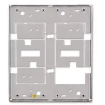 ACO CDN-P-S2 NT Cornice CDN, esterno, piccola, doppia, per CDNP5/6, CDNC/B, CDNA, acciaio inox