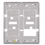 ACO CDN-P-S2 NT Cornice CDN, esterno, piccola, doppia, per CDNP5/6, CDNC/B, CDNA, acciaio inox
