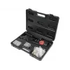 YATO rivettatrice manuale per dadi 3612 - da M3 a M12, 7 punzoni, acciaio Cr-Mo, azione a doppia leva