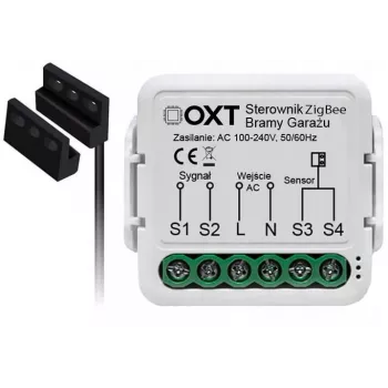 OXT T250G modulo sensore ZigBee per porta garage con contatto magnetico per TUYA Smart Life