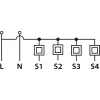 OXT Mini modulo controller di scena 12 azioni 230V ZigBee TUYA T254