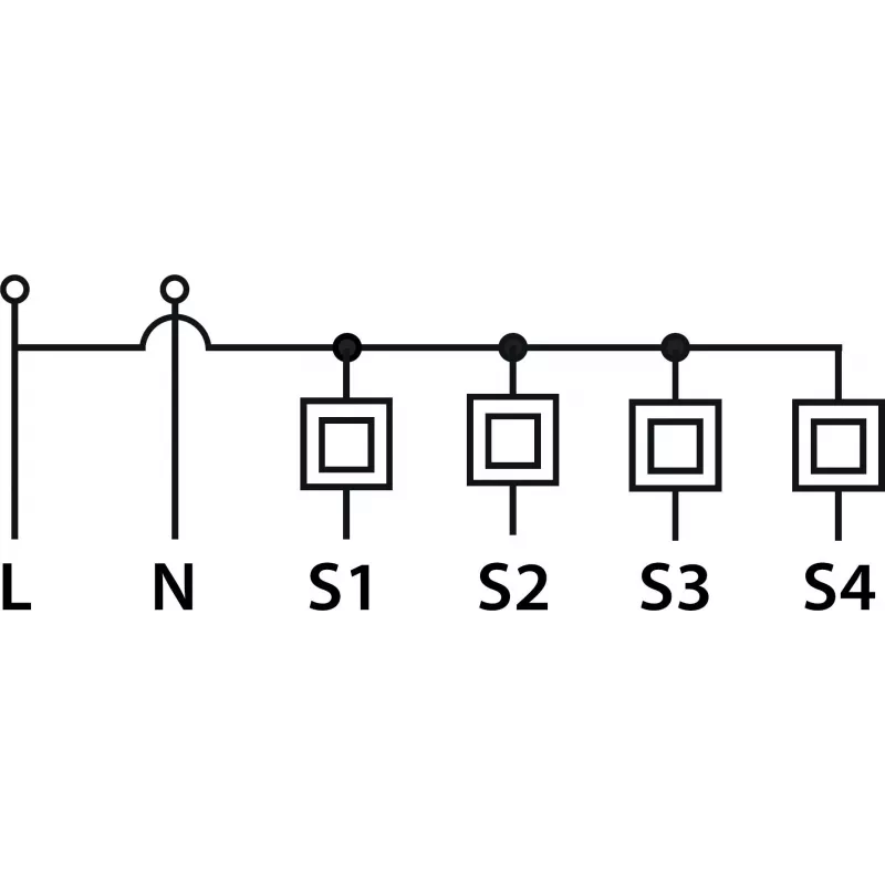 OXT Mini modulo controller di scena 12 azioni 230V ZigBee TUYA T254