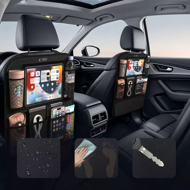 TECH-PROTECT UCA200 organizzatore per sedile posteriore nero