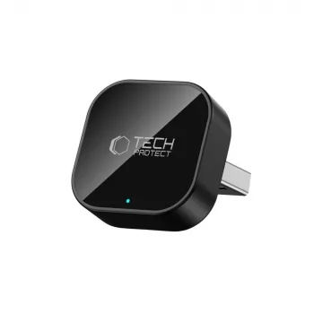 TECH-PROTECT ULTRABOOST CA01 adattatore Apple CarPlay / Android Auto USB Bluetooth 5.4 nero opaco