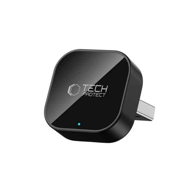 TECH-PROTECT ULTRABOOST CA01 adattatore Apple CarPlay / Android Auto USB Bluetooth 5.4 nero opaco