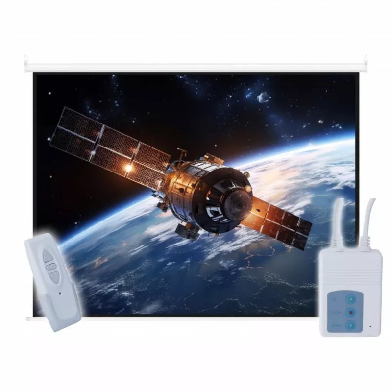 ART schermo elettrico 100 pollici 124x221 cm con telecomando EA-100 16:9
