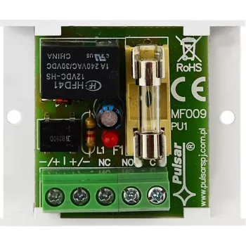 PULSAR AWZ510 Modulo relè - 1x SPDT, bobina 12V DC, 1A