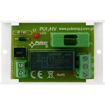Pulsar AWZ514 Modulo relè, 1x SPDT, 10-16V DC, 1A, morsetti a vite