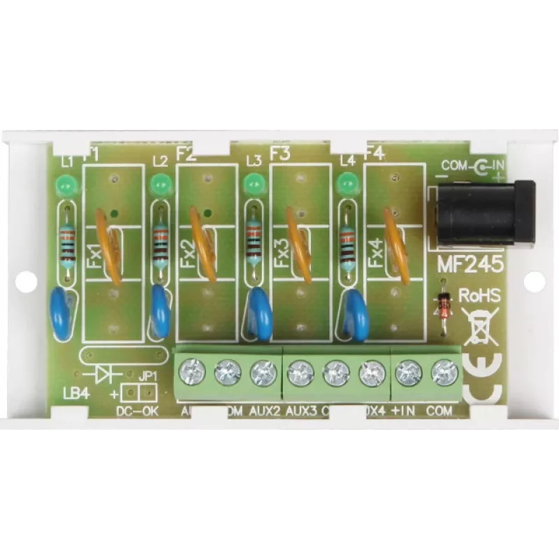 PULSAR AWZ575 Modulo fusibili 8 canali 1A fusibile in vetro 10-30V DC