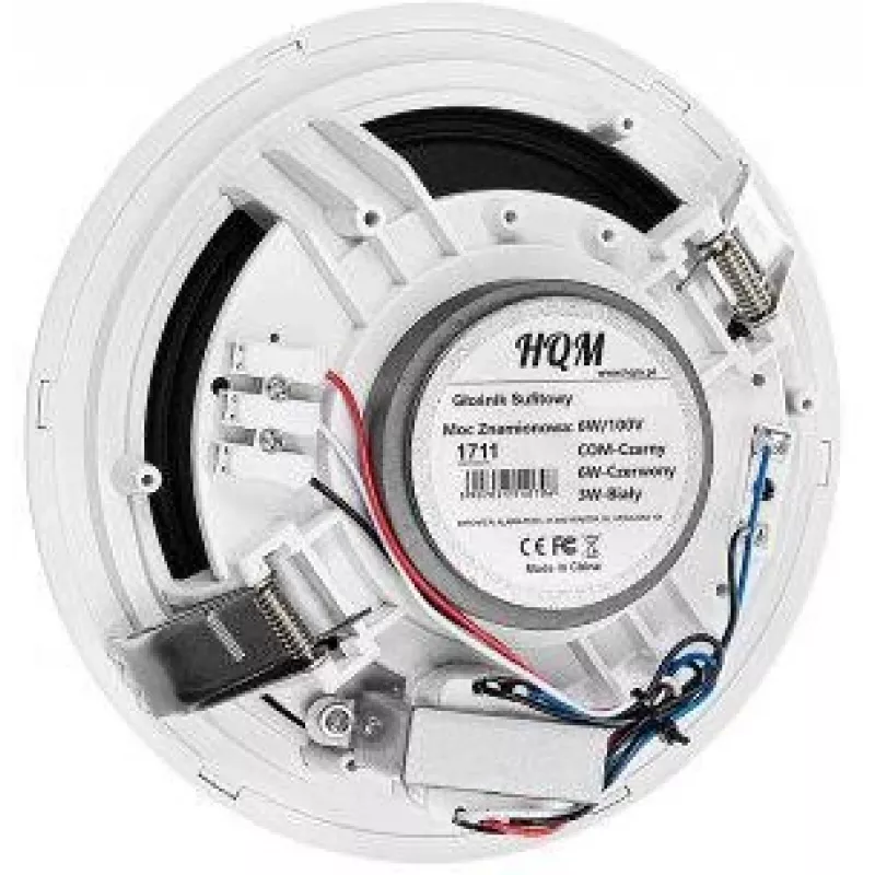HQM HQM-SO616 Diffusore da incasso 6W - linea 100V, driver 6,5 pollici, bianco