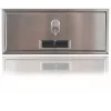 VIDOS S551-SKM Cassetta postale con videocitofono integrato, acciaio inox spazzolato, montaggio a incasso