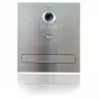 VIDOS S551-SKM Cassetta postale con videocitofono integrato, acciaio inox spazzolato, montaggio a incasso