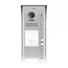 VIDOS DUO S1102A Videocitofono per 2 famiglie, acciaio inox, Full HD, 2 fili, nero