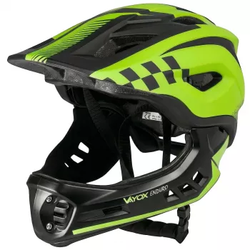 Vayox VA0421GS Casco Enduro verde taglia S