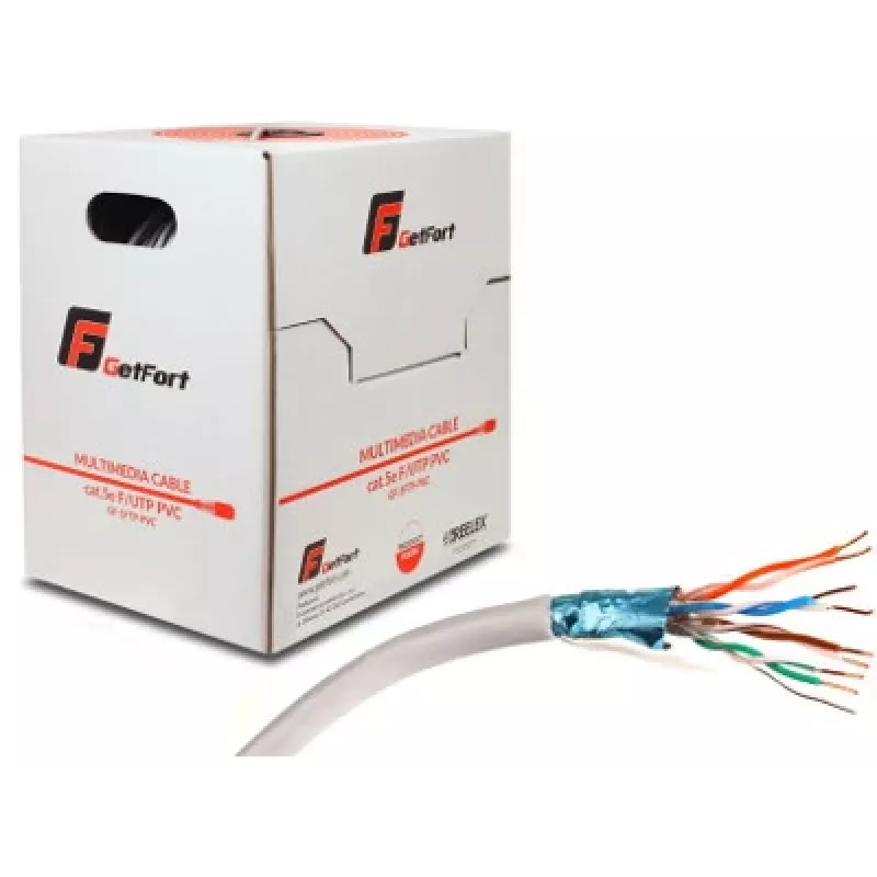 GETFORT Cavo di rete Premium Cat.5e F/UTP PVC 305m
