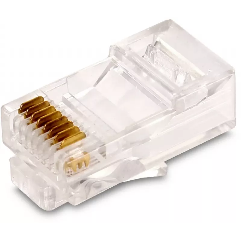 GETFORT Connettore di rete RJ45 Cat.5e UTP 8P8C 100 pezzi