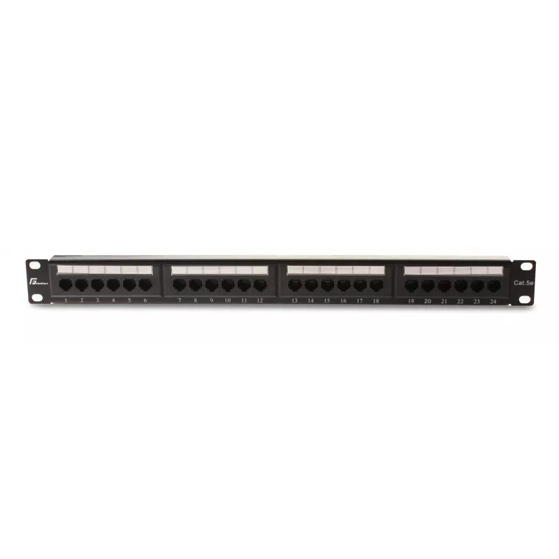 GETFORT PGF-5EUTP24-B4 Patch panel Cat.5e UTP 24 porte 1U 19